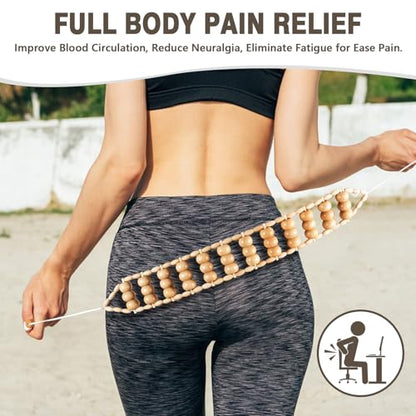 Wood Therapy Massage Tools 4-in-1, Wooden Lymphatic Drainage Massager Body Cellulite Remover, Professional Maderoterapia Kit Cellulite Massager for Body Sculpting,Contouring,Relief Muscle - style: 4 IN 1 Maderoterapia Kits
