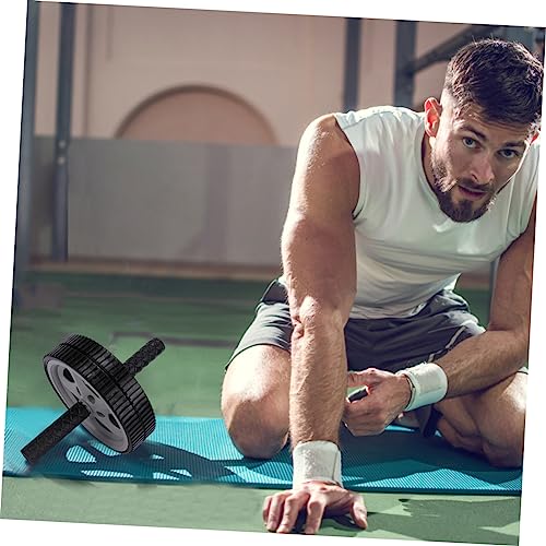 VICASKY Non-slip Dual Wheel Ab Roller for Core Strengthening Portable Home Exercise Equipment for Toning Arms and Back Durable and Design for Beginners and Advanced Users
