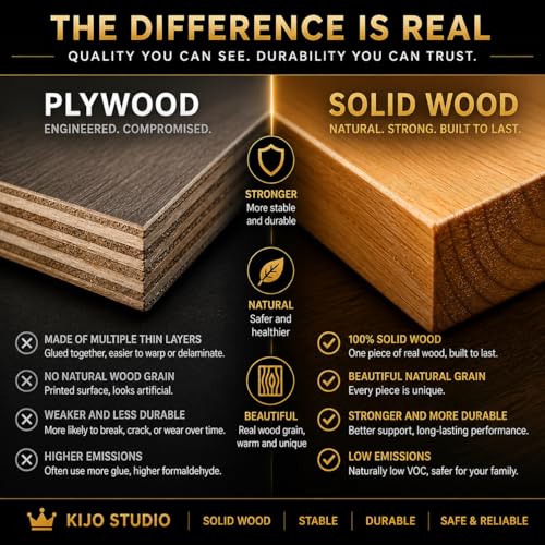 Family-Safe Non-Slip Solid Wooden Slant Board | Professional Incline Board for Seniors' Rehab, Kids' Balance & Calf Stretching