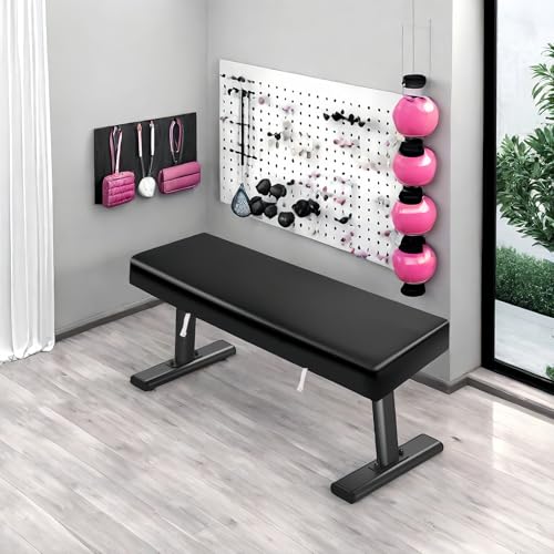 Weight Bench Cover, Workout Bench Cover, Gym Bench Cover, Protection for Adjustable Flat Weight Exercise Fitness Bench, Sit-up Board - Dustproof, Anti-Slip & Machine Washable.(Cover only)