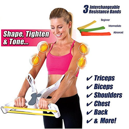 3 Pack Power Resistance Band Fit for Upper Body Wonder Arm Workout Fitness Machine