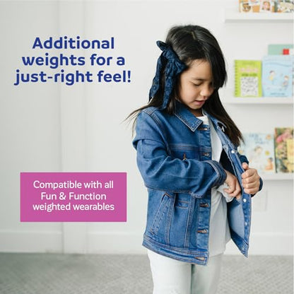 Fun and Function - Vest Weights - Compatible with All Fun & Function Adjustable Weighted Vests for Kids & Adults with Special Needs - Weights to Insert Into Your Adjustable Weighted Vest - Available in 1/2 and 1/4 Weights - size: 1/4 lb