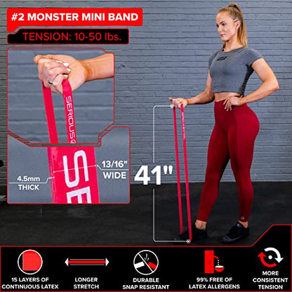 Assisted 41" Pull-Up Band, Resistance & Stretch, Powerlifting & Pull-up Assist Loop (Single Band)