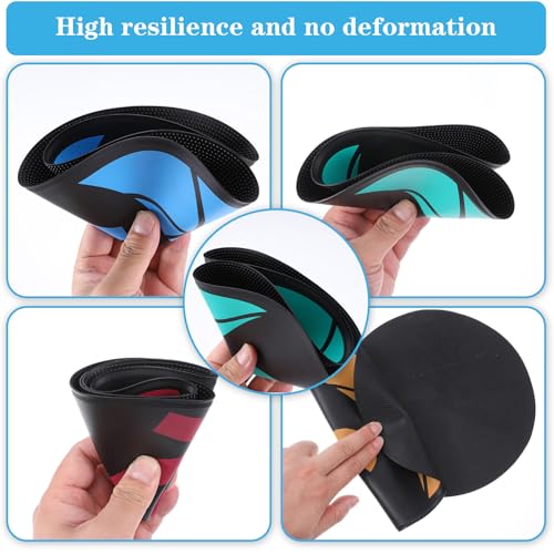 Basketball Training 9 Inch Poly Spots, 10PCS Anti-Slip Training Basketball Spot Markers Floor Spots, Waterproof Flat Filed Cones Poly Dots