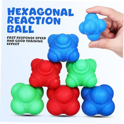 6pcs Reaction for Hand-Eye Coordination Training Bouncing Fitness for Enhanced Agility and Skills