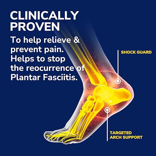Dr. Scholl's Plantar Fasciitis Sized to Fit Pain Relief Insoles // Shoe Inserts with Arch Support for Men and Women, 1 Count