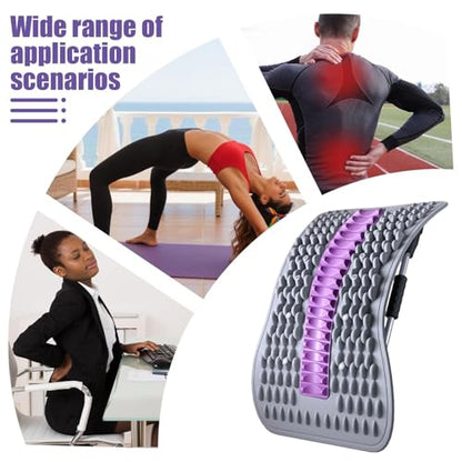 Back Cracker Arch Lumbar Cracker Board - color: Purplee