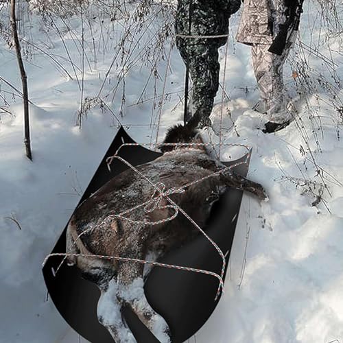 Heavy Duty Multi Purpose Utility Yard Sled for Firewood, Ice Fishing, Camping Gear, Tree Trimming, 73.2x23.2 Inch
