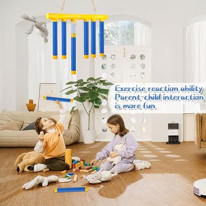 Reflex Drop Sticks Challenge Game - 3 Adjustable Speed Modes, Hand-Eye Coordination & Reaction Training Toy, Fun Catch Falling Sticks Game for Kids, Adults - style: Single-Player