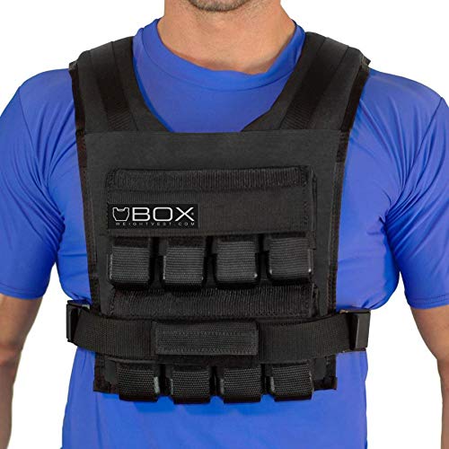 BOX 40 Lb Weighted Vest - Made in USA with local and global parts.