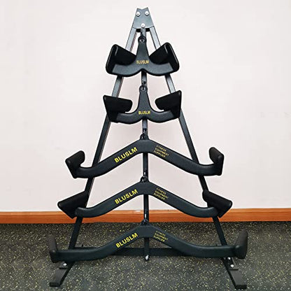 BLUSLM Lat Pull Down Bar Gym Accessory Rack, Lat Pulldown Attachments Cable Attachment Storage Rack for Mag Grip - Home Gym Fitness Heavy Duty A-Frame Stand - color: S-ZHIJIA