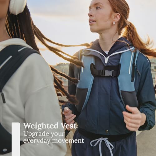 ZULU Weighted Vest Machine Washable Fresh Layer™ for Women & Men for Walking, Running & Strength Training, Phone Pockets, Adjustable Reflective Straps | 12lbs, 16lbs, 20lbs - color: Shore, style: 12lbs