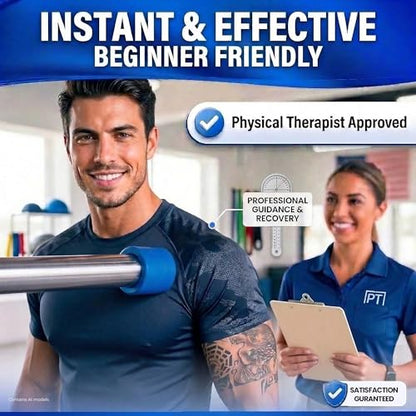 Muscle Trigger Silicone Barbell-Mounted Trigger Point Massage Tool for Back, Neck, Shoulders, Feet & Plantar Fasciitis Relief, Myofascial Release and Deep Tissue Muscle Recovery for Home and Gym - color: Pair