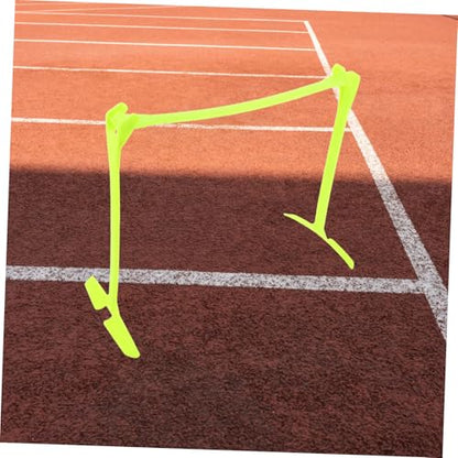 VICASKY Adjustable Agility Hurdles Foldable Soccer Training Equipment for Enhanced Coordination Speed Drills Multi Height Options for Football Basketball Athletes Durable Portable Design