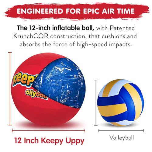 Keepy Uppy The Patented Shock-Absorbing Indoor Kickball for Full-Force Bouncy Indoor and Outdoor Play