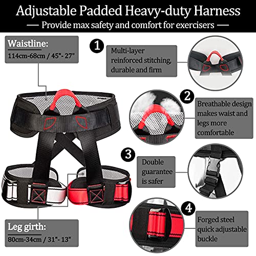 Heavy Bungee Resistance Band Set Gravity Yoga Bungee Cord Resistance Belt Set 4D Bungee Dance Rope Workout Fitness Home Gym Professional Training Equipment - size: WEIGHT CLASS-2: 60KG