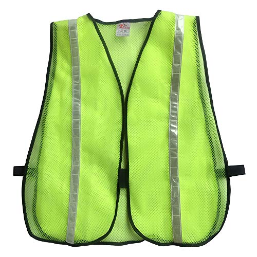 zojo High Visibility Safety Vests,Adjustable Size,Lightweight, Wholesale Reflective Vest for Outdoor Works, Cycling