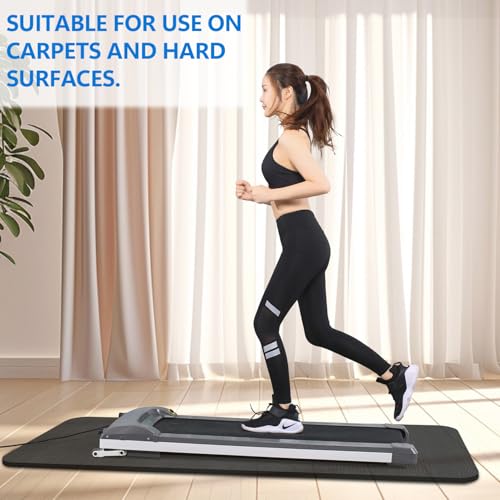 Bike Mat Compatible with Peloton Bike,Elliptical,Treadmill Mat, 6mm Thick, Under Exercise Bike Trainer Pad for Indoor Stationary Spin Bike Gym Equipment Hardwood Floor Carpet Protector - size: 1pcs: 29.5 * 60 inch