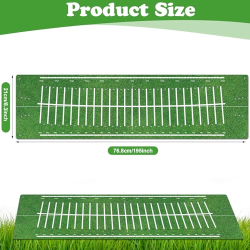 Golf Putting Mats Practice Indoor 30 x 8.27 Inch Golf Putting Practice Training Aid Alignment Track Green Mat Exercise Putter Training Supplies - color: Green