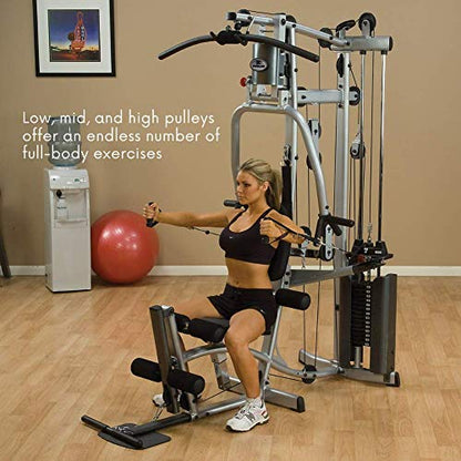 Body-Solid Powerline P2LPX Home Gym Equipment with Leg Press - size: 150 lbs.