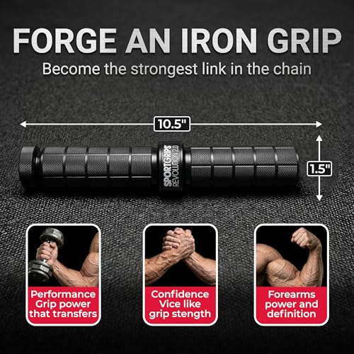 Sportgrips Sidewinder Revolution 2.0 Adjustable Grip Trainer, USA Made