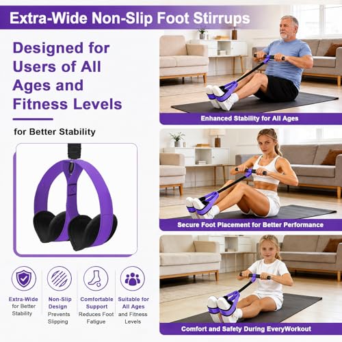 Sit Up Exercise Equipment for Core, Abs, Legs, Glutes, Arms and Strength Training
