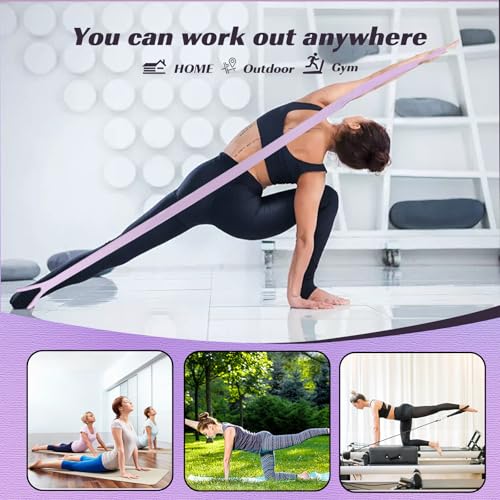 Resistance Bands, Figure 8 with Handles - color: Light Blue