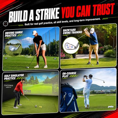 Golf Impact Tape, Golf Training Aid for Instant Impact Feedback - style: 150PC-Alignment Guide Right-Handed Stickers