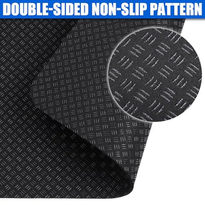 TOBWOLF Non-Slip Mat Compatible with Peloton Bike, Concept 2 Rowing Machine - color: 5MM Double-sided Non-slip Peloton Bike Mat
