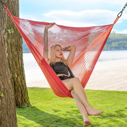 Hanging Swing Chain, 4 Pack 25 Inch 440 Pounds Capacity Heavy Duty Hammock Hardware Kit for Swing Chair, Punching Bag, Hammock, Indoor & Outdoor Gym Accessories (Black)