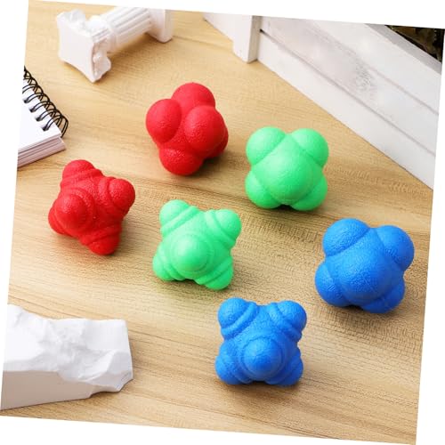 ibasenice 6pcs Reaction for Hand Eye Coordination Training Agility Exercise Low and High Difficulty and Lightweight for Indoor and Outdoor Use