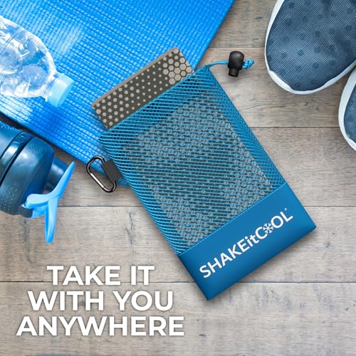 Extended Size Cooling Towel – Be Cool in Style - Heat Relief, Soft, Lightweight, Sun Protection, Easy Clean - Perfect for Biking, Hiking, Running, Yoga, Golf, Gardening - Green Camo M - color: Green Camo