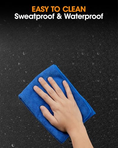 THAILE Treadmill Mat, 68" x 24" x 4mm, for Carpet & Hardwood Floors - size: 68.1"L x 24"W x 0.2"Th