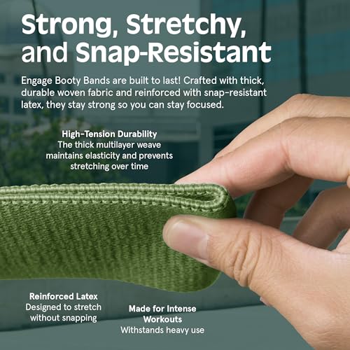 Retrospec Engage Resistance Booty Bands