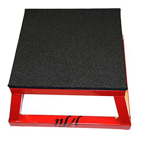 JFIT Plyometric Boxes - Made in Taiwan NO Assembly Required Single - Height Box Set and Adjustable Box Options Plyometric Platform and Jumping Agility Box for Training Conditioning Strength Training - style: 6" Height (Single Plyo Box)