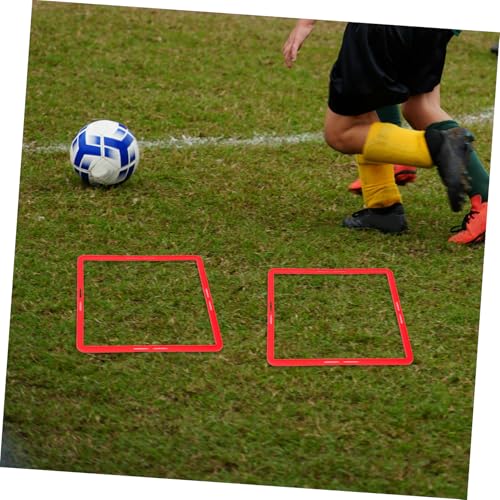 KESYOO 6Pcs Portable Agility Rings for Football and Basketball Training Multi Function Agility Circles for Sports Enhance Coordination and Observation Skills and