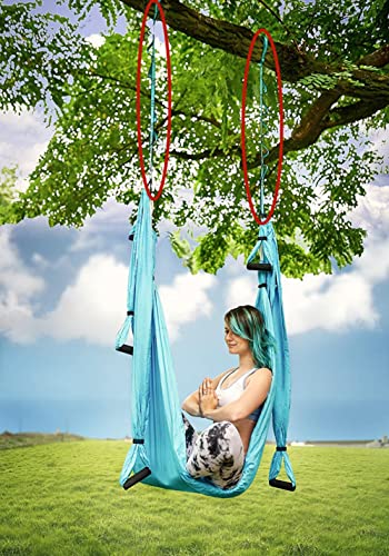 2Pcs Adjustable Anti-Gravity Chrysanthemum Swing Flying Stretch Belt Rope Climbing Daisy Chains Extension Yoga Belt Hanging - color: Grey, size: 1.1M