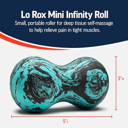 OPTP Lo Rox Mini Infinity Roll - Portable Mini Roller and Myofascial Release Tool for Deep Tissue Self-Massage and Sore Muscle Relief – from Lauren Roxburgh