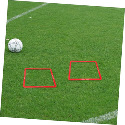 KESYOO 6Pcs Portable Agility Rings for Football and Basketball Training Multi Function Agility Circles for Sports Enhance Coordination and Observation Skills and