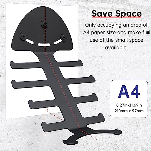 Exercise Resistance Band Rack, Resistance Bands Storage Hanger Gym Equipment Organizer Rack for Pull Up Bands, Multi-Purpose Gym Equipment Storage