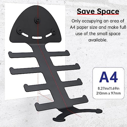 Exercise Resistance Band Rack, Resistance Bands Storage Hanger Gym Equipment Organizer Rack for Pull Up Bands, Multi-Purpose Gym Equipment Storage