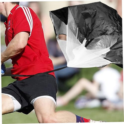 Running Parachute Resistance Trainer for Soccer and Football Lightweight Waist Belt for Enhanced Agility and Endurance Training
