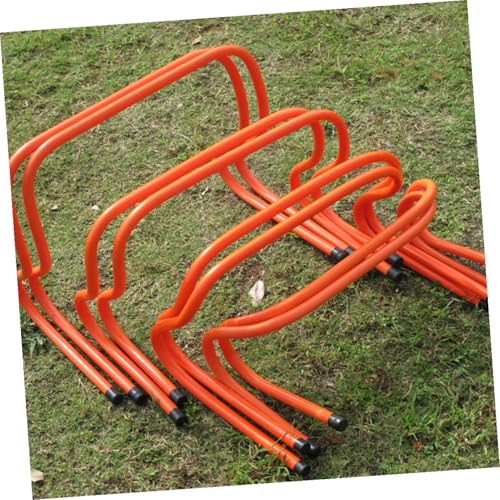 KICHOUSE 2pcs Plastic Agility Speed Hurdles 15cm for ’s Soccer Football Training Equipment Sturdy Wear-Resistant Track Hurdles for Sports and Fitness