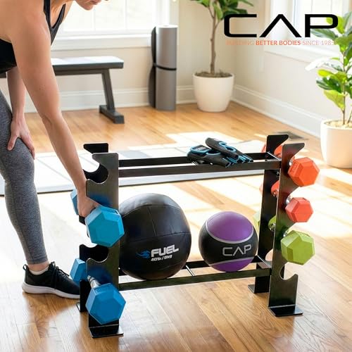 CAP Barbell Dumbbell and Accessories Rack
