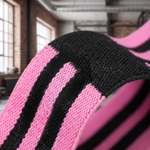 1Pair Resistance Training Bands Set, Adjustable Compression Straps for Lower Body Exercise, Glute Activation and Fitness Workout