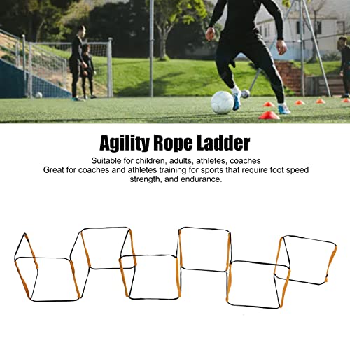 Agility Ladder Speed Training Ladder Footwork 12 Rung with Storage Bag for Soccer Football Basketball Adults