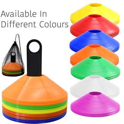 Disc Cones Set |Space Marker| - Soccer Cones for Training, Football, Kids, Sports, Field Cone MarkersPro Disc Cones Set |Space Marker| - footbal field cone marker