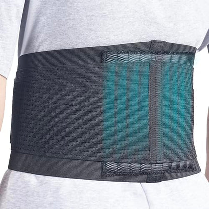 Back Braces for Lower Back Pain, Lumbar Support Belt, L | Dual adjustable compression straps with breathable support for lifting, working, sitting, standing, and daily back relief
