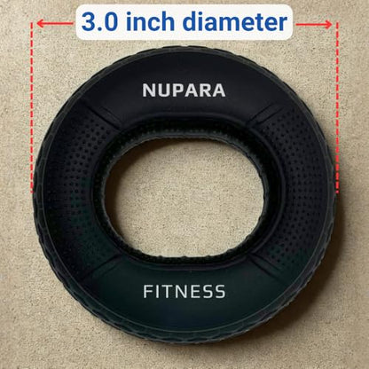 Grip Strength Trainer - Grip Strength Ring, Forearm Strengthener, Hand Strengthening Device, and Hand Gripper Strengthener. 2-pack