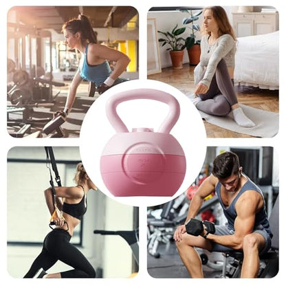 Kettle Bell - Grip Strength Adjustable Weight Tool, Soft Kettlebell | Coated Training Equipment, Ergonomic Handle, Compact Fitness Gear | Home Workouts Muscle Building Conditioning Men Women - color: 6kg
